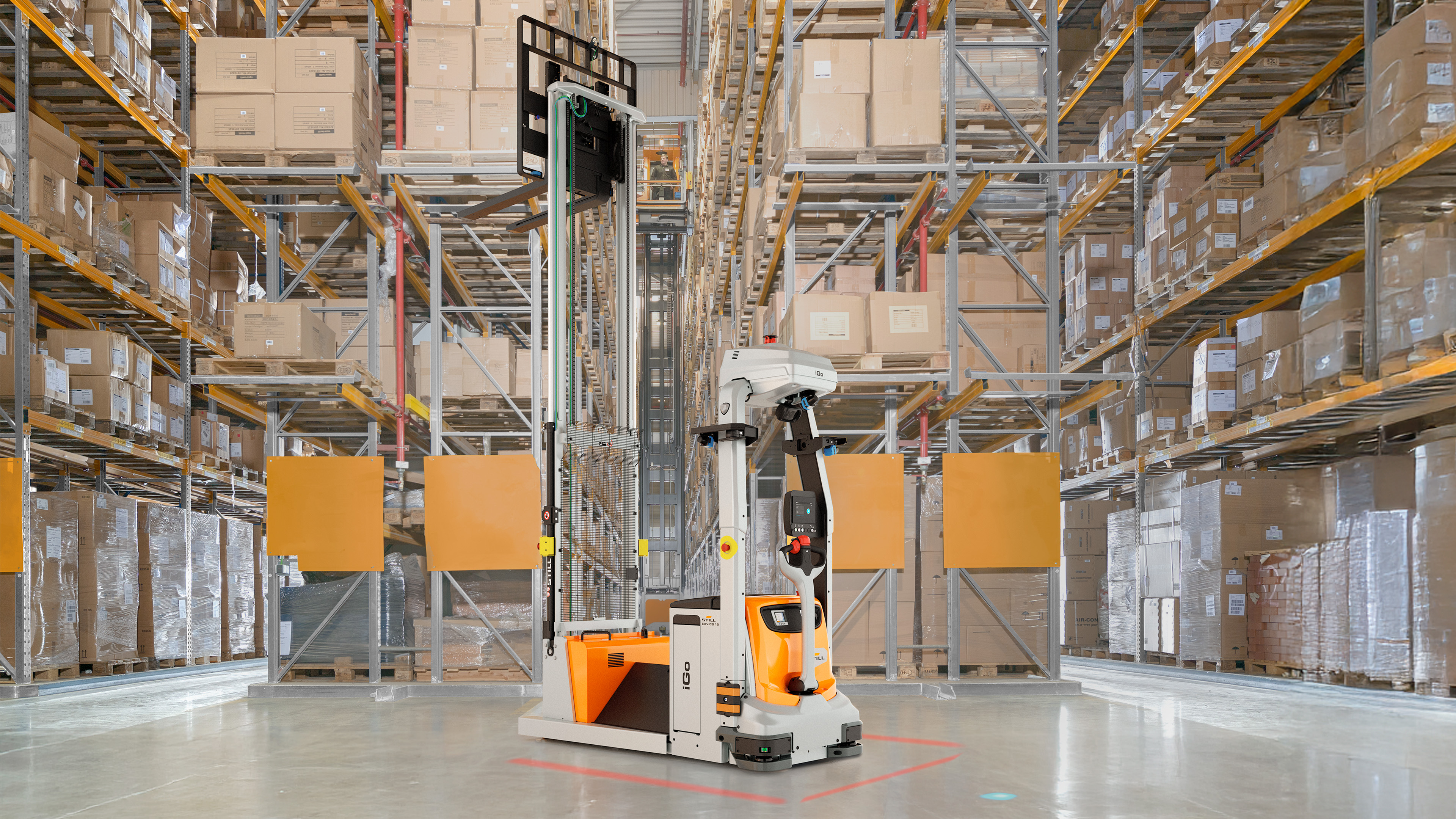 STILL EXV-CB iGo – Automatizált ellen­súlyos magasemelésű targonca